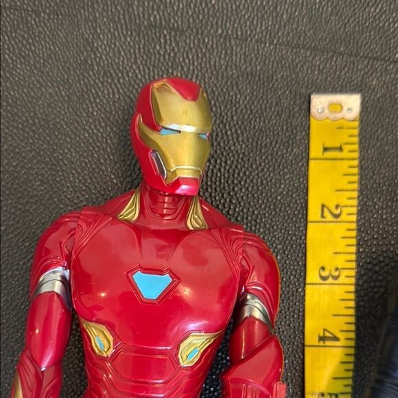 Marvel Iron Man and Captain America and Black Panther Action Figures 12inch - Picture 10 of 12